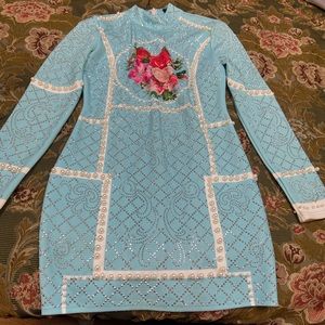 very elegant short night dress